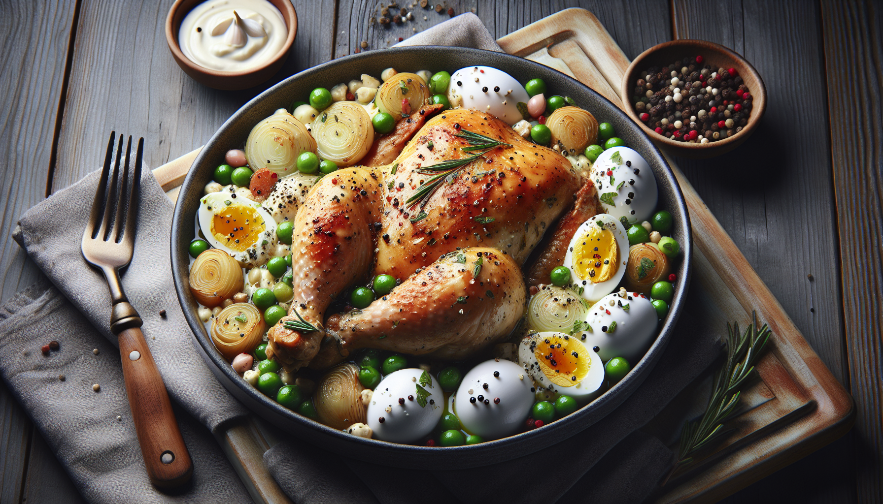 ricetta pollo alla cacciatora in bianco